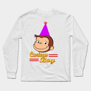 Curious George of Birthday Boy Long Sleeve T-Shirt